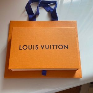 Louis Vuitton iPhone Box and Shopping Bag